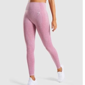 Gymshark vital seamless leggings dusky pink marl